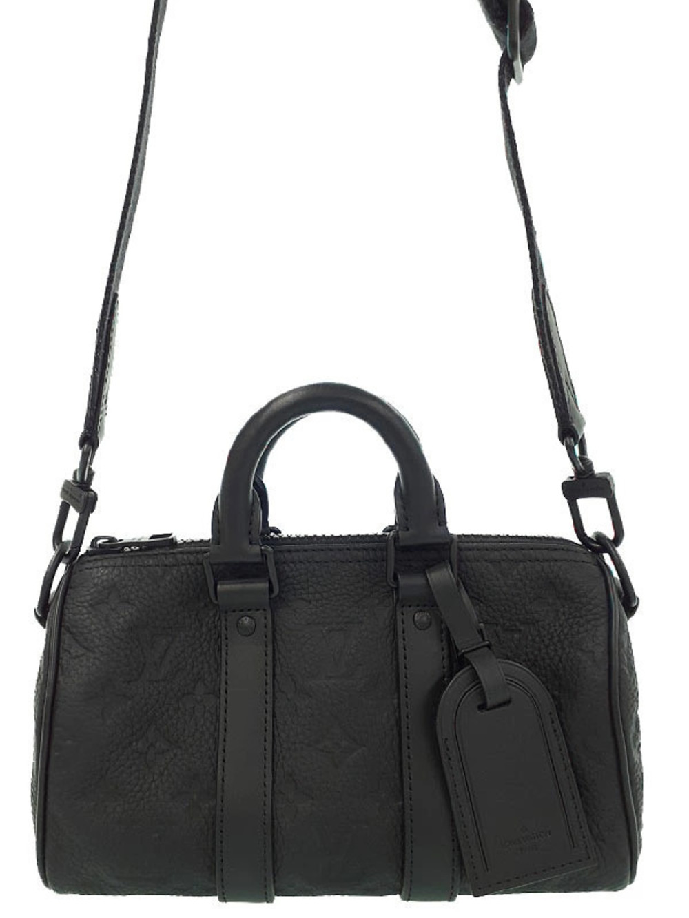 Louis Vuitton Taurillon Monogram Keepall Bandouliere Bag
